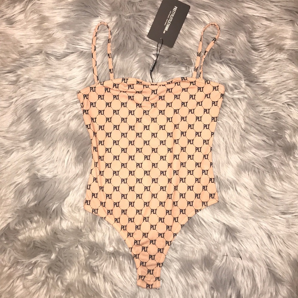 *NWT*Pretty Little Thing Nude Bodysuit
